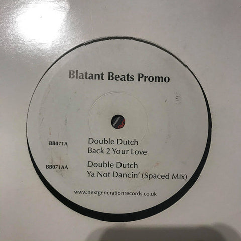 Back 2 Your Love / Ya Not Dancin' (Spaced Mix)