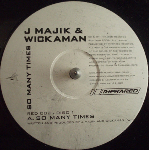 So Many Times EP - Double Vinyl